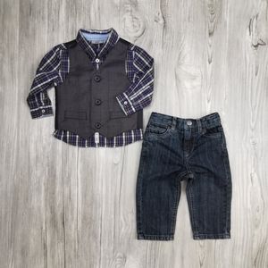 6-9 Months MEXX 3-Piece Mix N Match Fall Outfit EUC